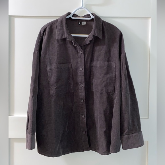 H&M Oversized Corduroy Button-up - Picture 3 of 5